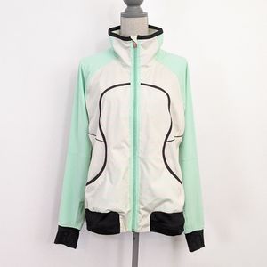 RARE Lululemon Seawheeze Track Attack Jacket Teal